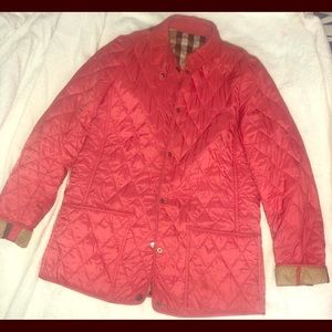 Authentic child sz 14 Burberry Coral Spring Jacket